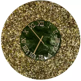 Авторские ювелирные часы "Нефритовый браслет"